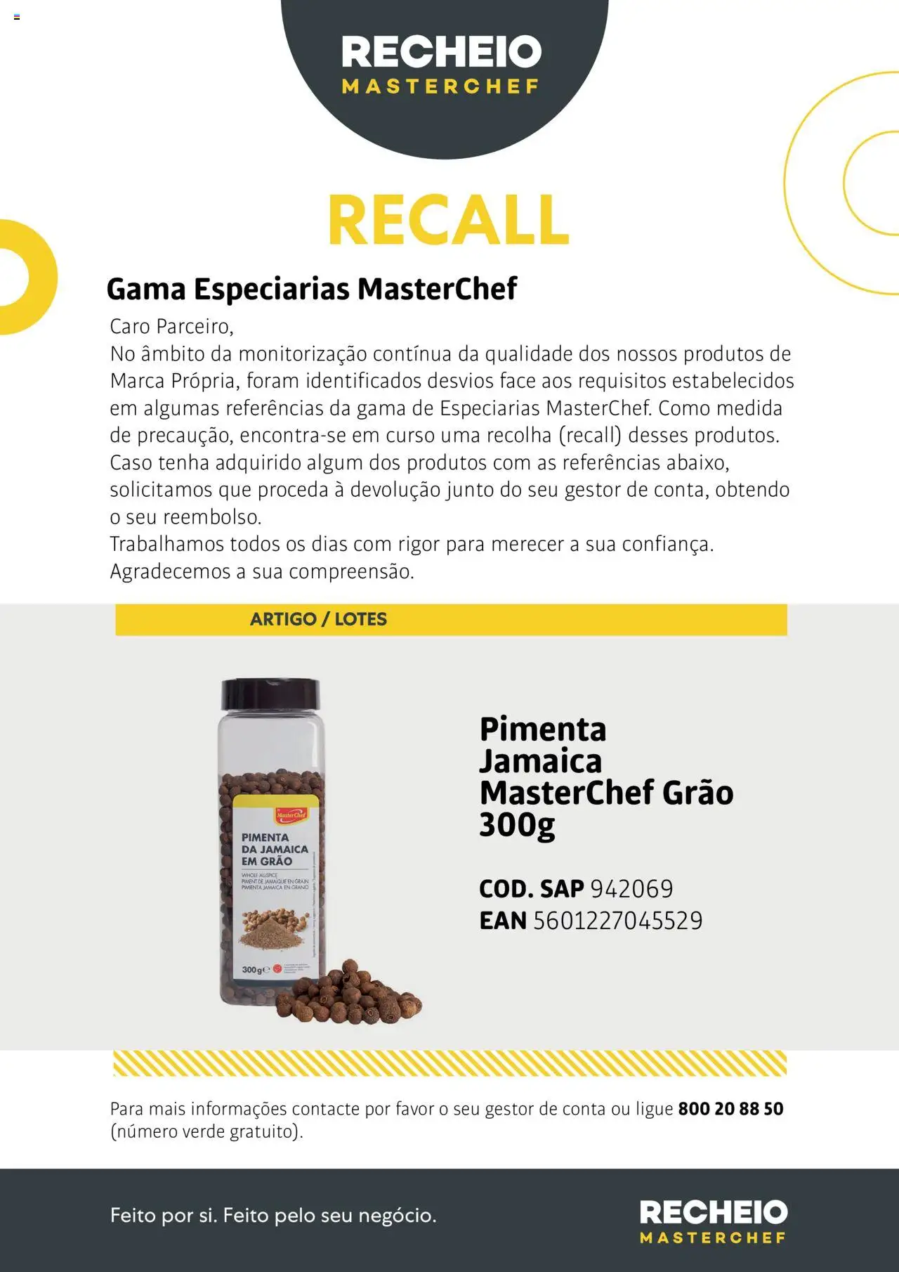 Recheio - Gamas Especiarias Masterchef │ válido de 30.07.2025 | Página: 7 | Produtos: Pimenta
