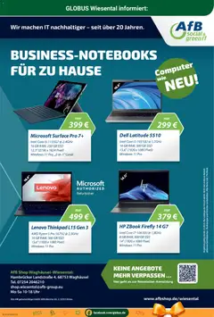 Globus prospekt Waghäusel-Wiesental	 ab 24.11.2025 gültig | Seite: 35 | Produkte: Lenovo, HP, Uhr, Computer