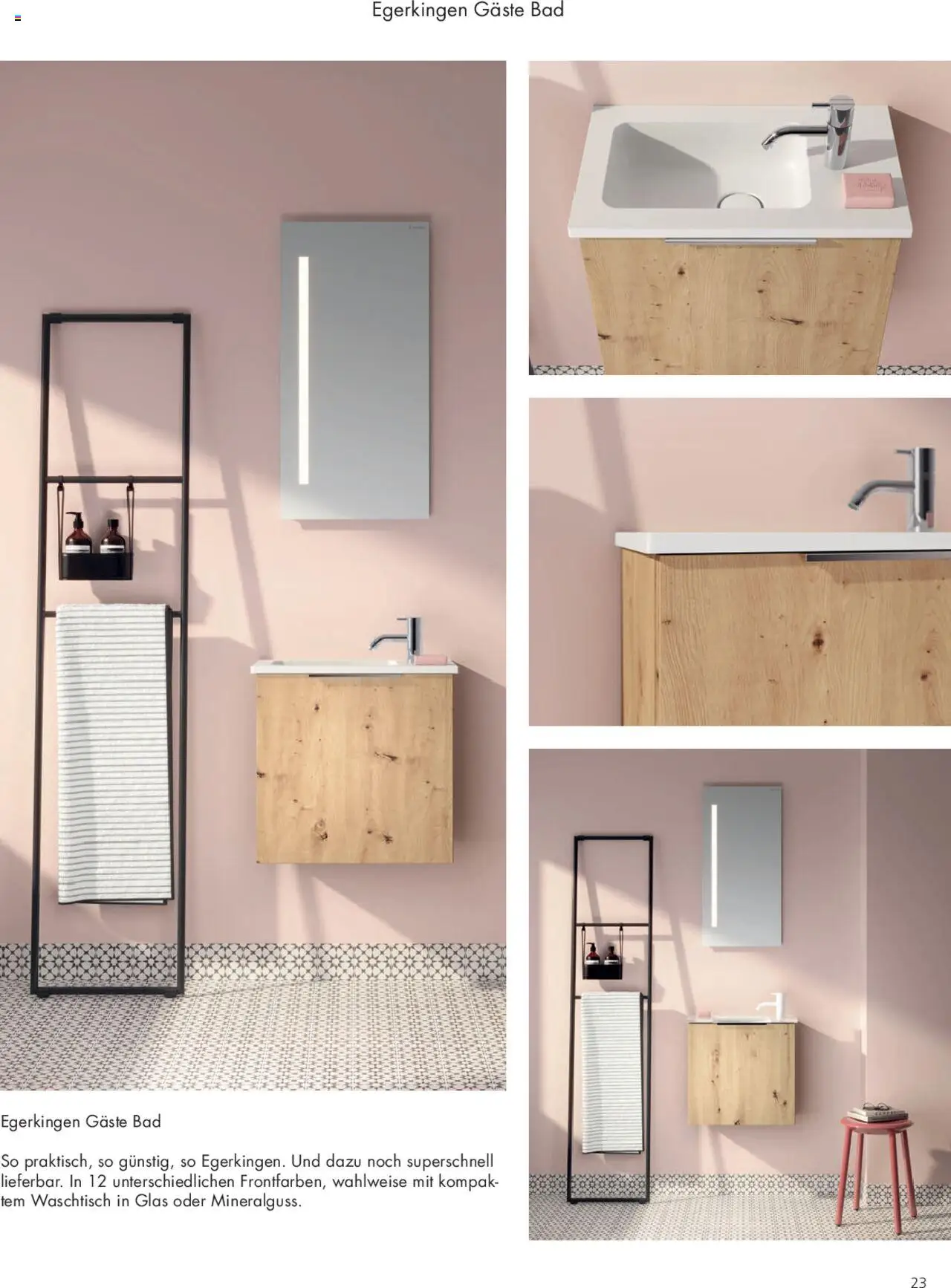 Fust Badezimmermagazin ab 05.05.2025 | Seite: 23 | Produkte: Waschtisch, Bad