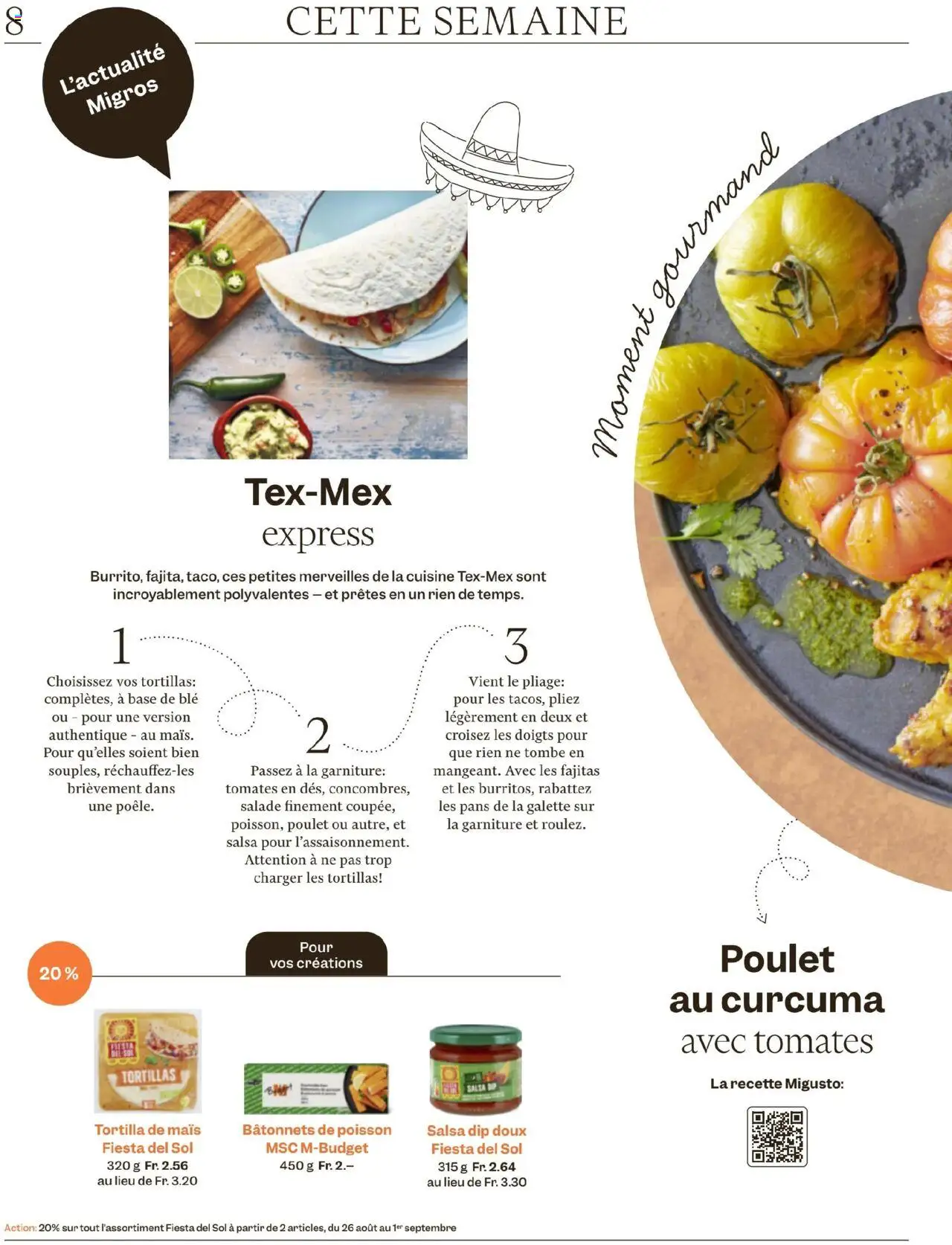 Migros - Magazin FR ab 25.08.2025 | Seite: 8