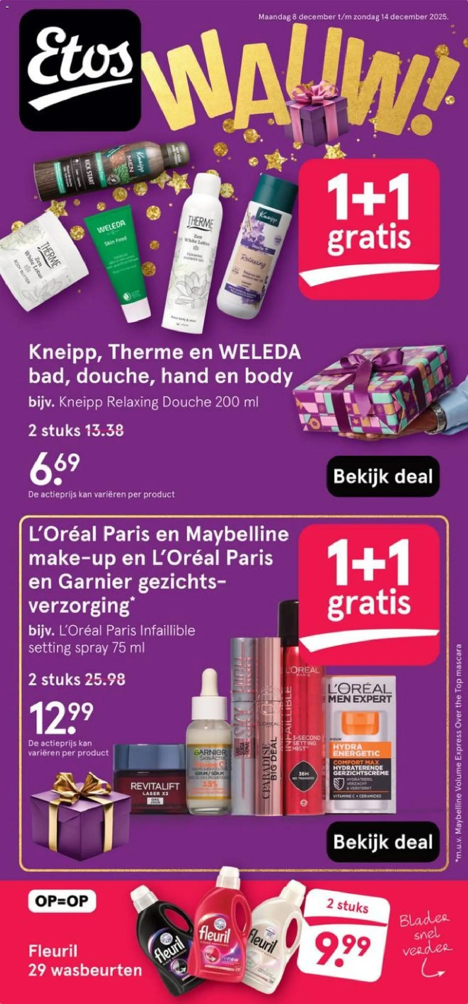 {H1} | Pagina: 1 | Producten: Kan, Douche, Mascara