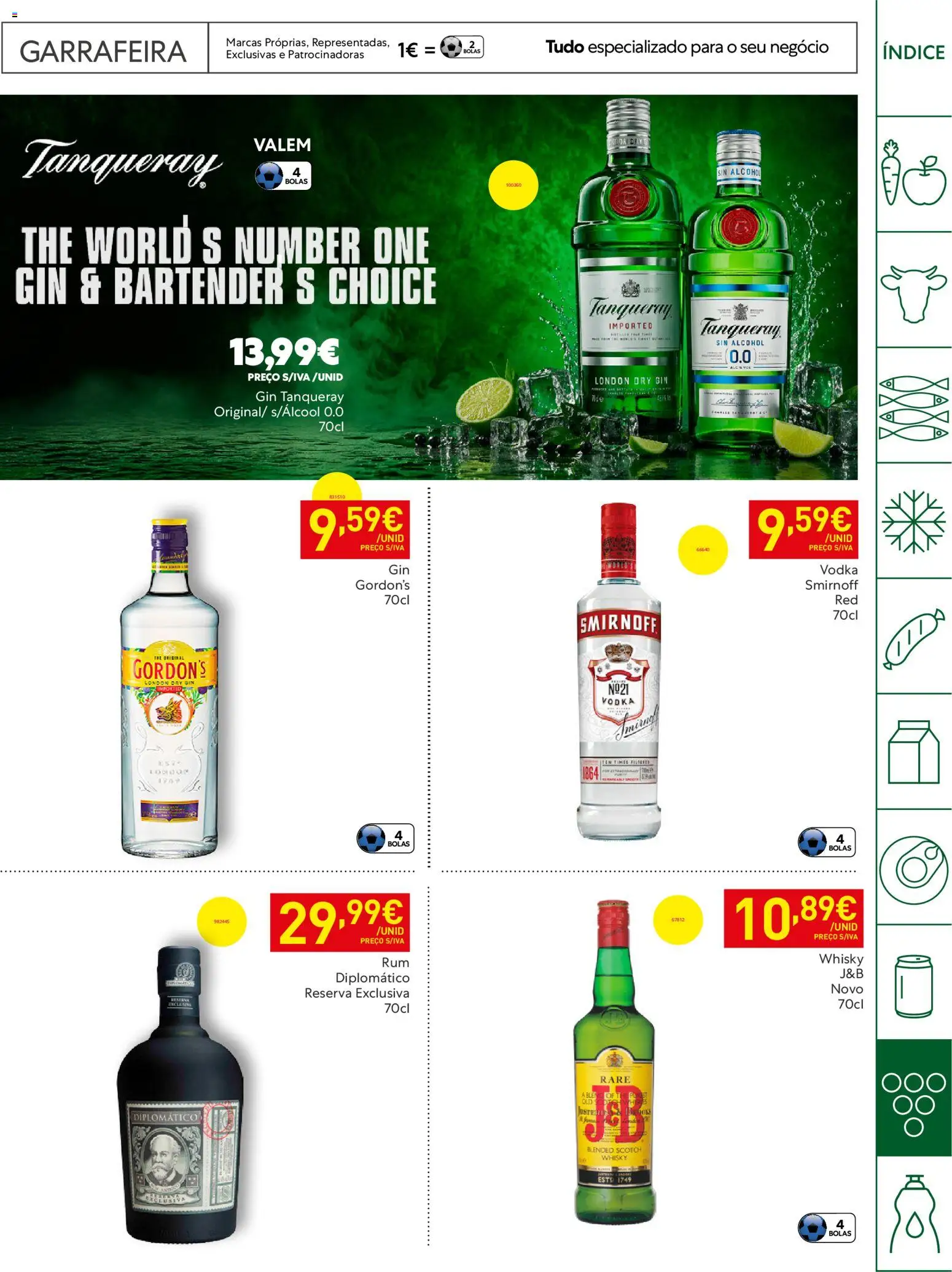 Recheio Horeca Madeira │ válido de 28.04.2026 | Página: 35 | Produtos: Whisky, Gin, Vodka