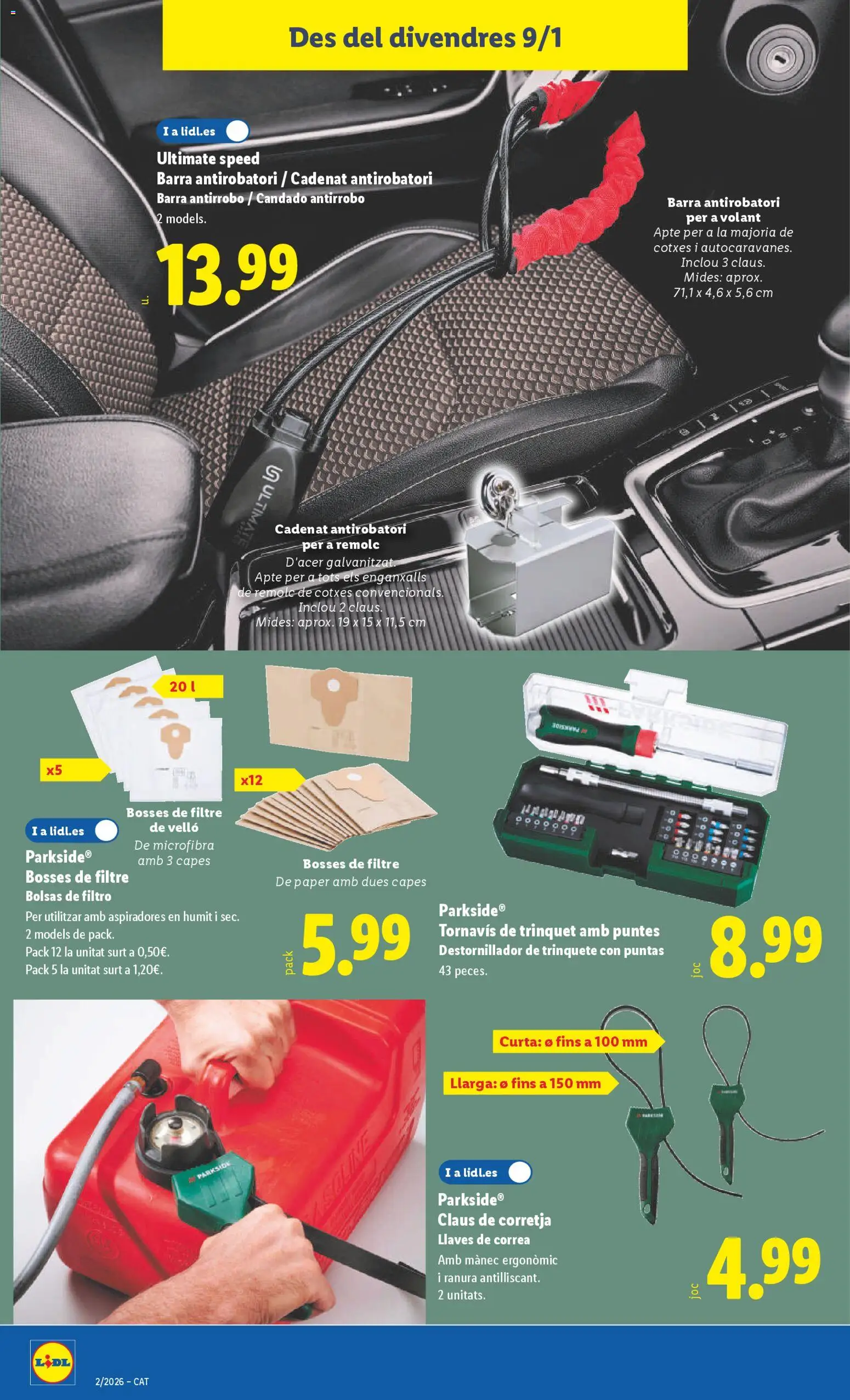 Lidl folleto de bazar │ válido desde el 05.01.2026 | Página: 16