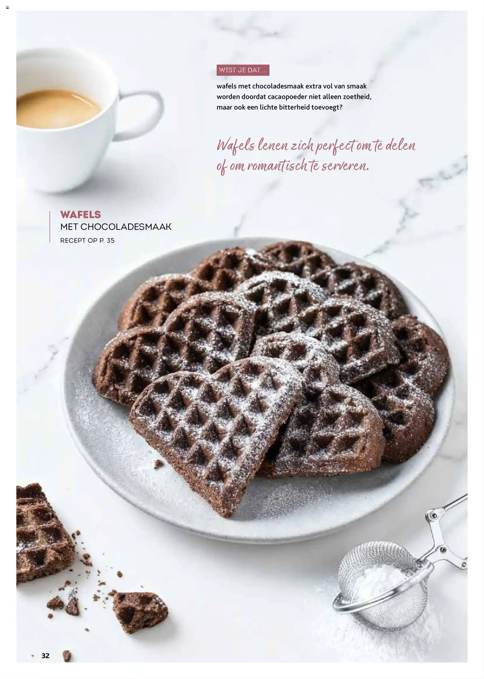 {H1} | Pagina: 32 | Producten: Wafels