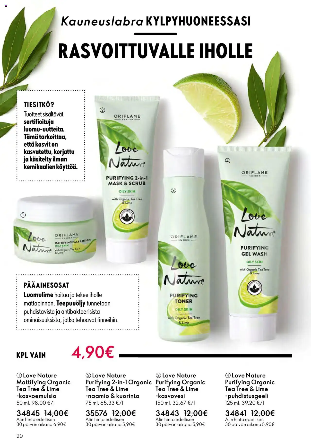 Oriflame - Esite 13 – voimassa 14.09.2025 alkaen | Sivu: 20 | Tuotteet: Naamio, Kuorinta