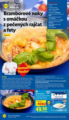 Náhled letáku Řecký sýr Feta, 200 g, z ovčího a kozího mléka, s chráněným označením původu od 20.10.2025 | Strana: 44