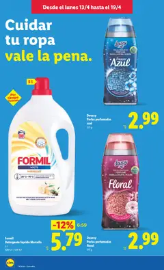 Vista previa Formil Detergente líquido Marsella, Detergente líquido Marsella, 5 l válido desde el 13.04.2026 | Página: 24 | Productos: Perfume, Fragancia, Detergente, Detergente líquido