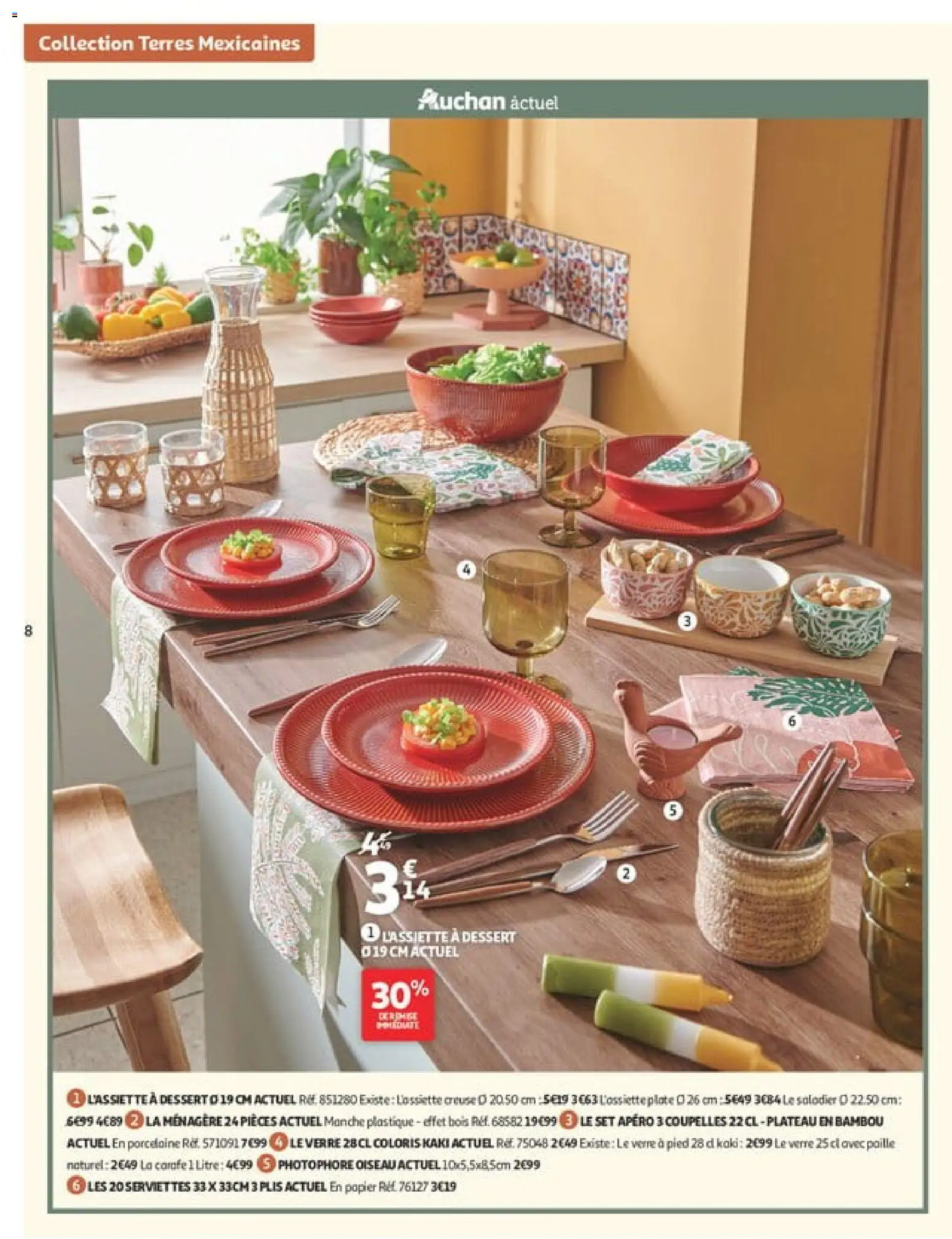 {H1} | Page: 8 | Produits: Plateau, Kaki, Porcelaine