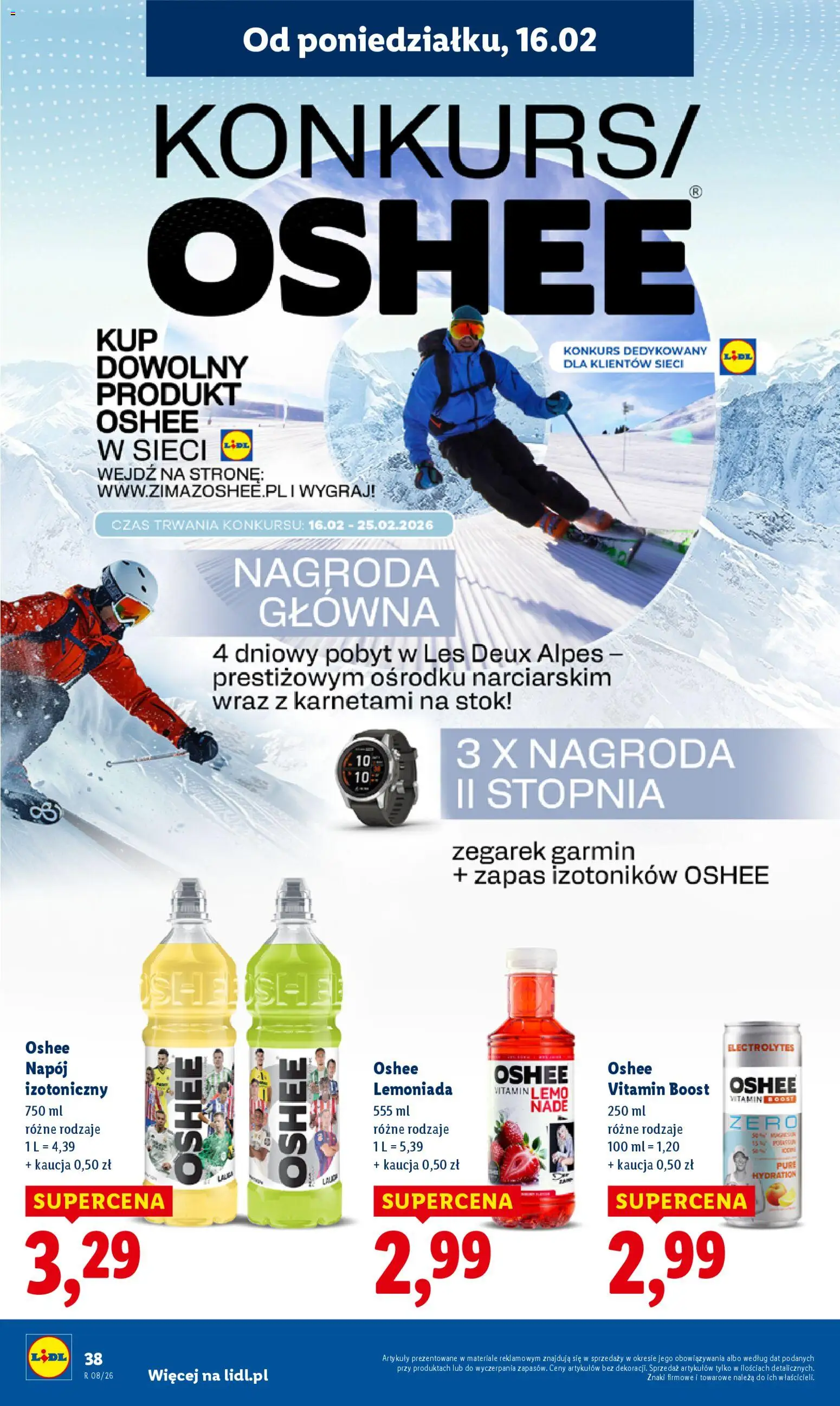 Lidl Gazetka od 16.02.2026 | Strona: 38 | Produkty: Zegarek