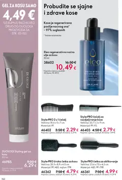 Oriflame katalog 4/2026 - Pregled kataloga iz trgovine Oriflame, vrijedi od 11.03.2026 | Stranica: 150 | Proizvodi: Gel za kosu, Četka, Ulje, Četka za kosu