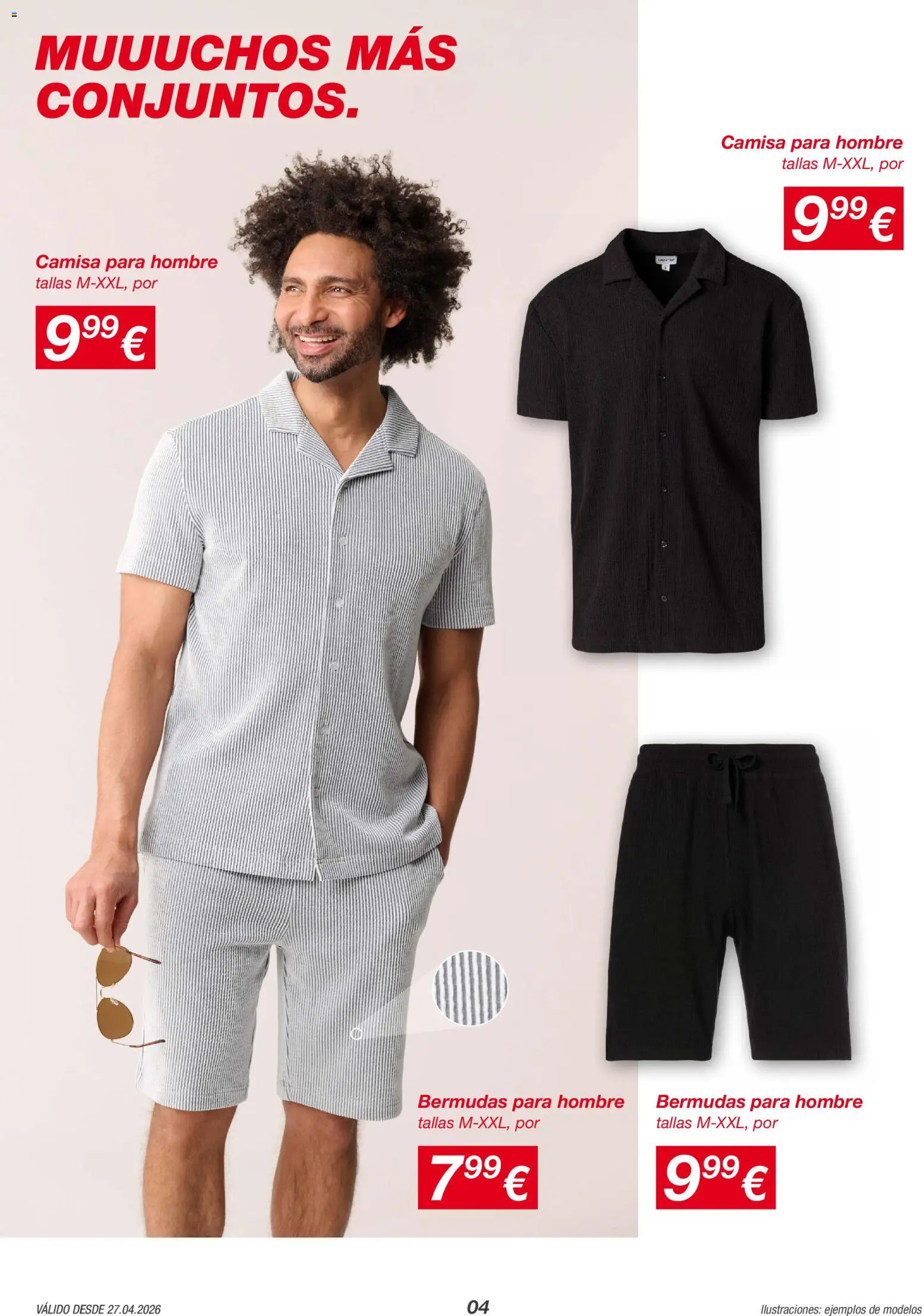 KIK folleto │ válido desde el 27.04.2026 | Página: 4 | Productos: Camisa, Bermudas