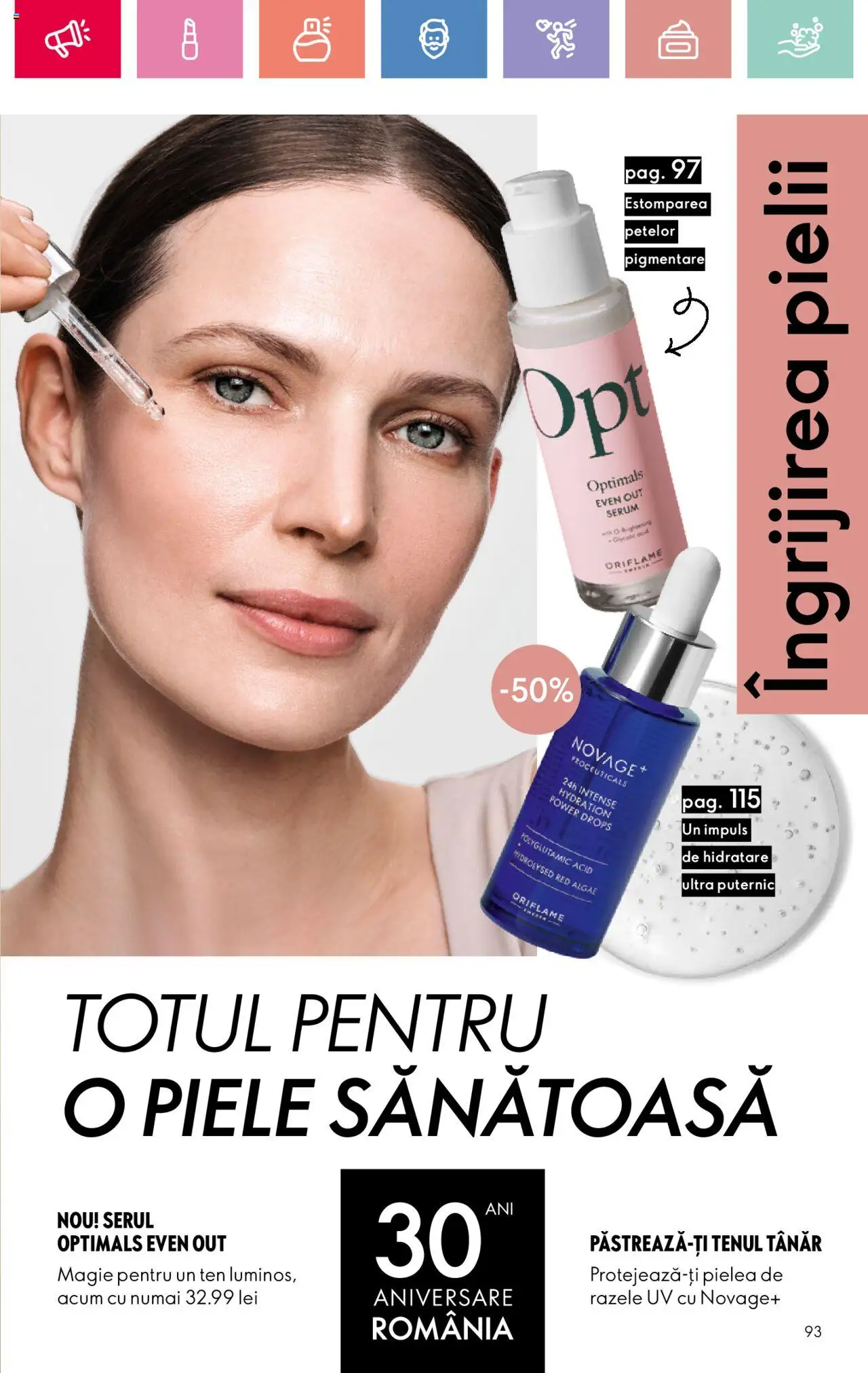 Oriflame catalog 11 2025 – valabil de la 27.07.2025 | Pagină: 93 | Produse: Serum