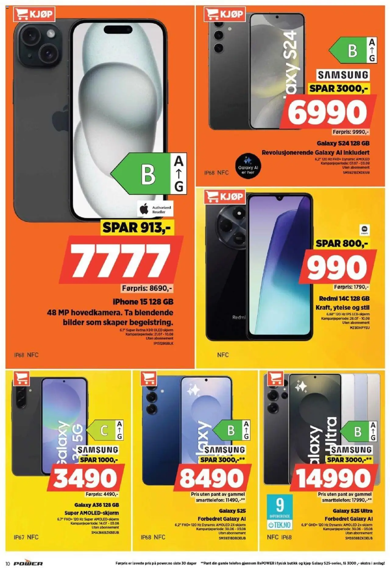  | Side: 10 | Produkter: Telefon, Smarttelefon, Skjerm