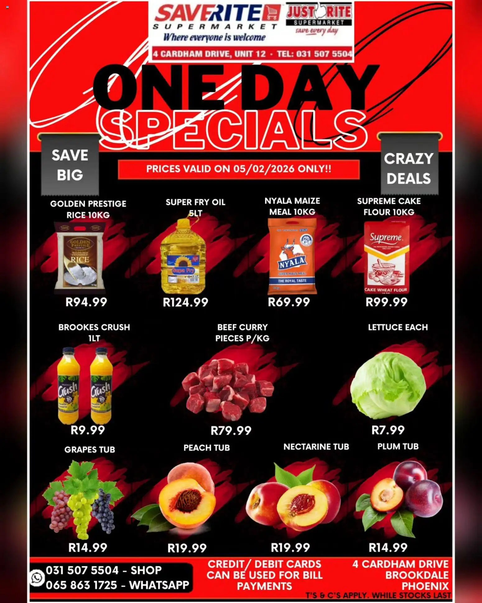 New Saverite catalogue – valid from 05.02.2026 | Page: 1