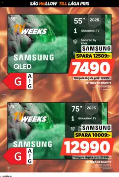 Power reklamblad aktuell från 15.09.2025 | Sida: 2 | Produkter: Såg, Smart tv, Tv