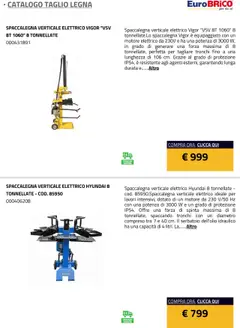 Anteprima del volantino Eurobrico Taglio Legna catalogo valido a partire dal 23.07.2025 | Pagina: 11