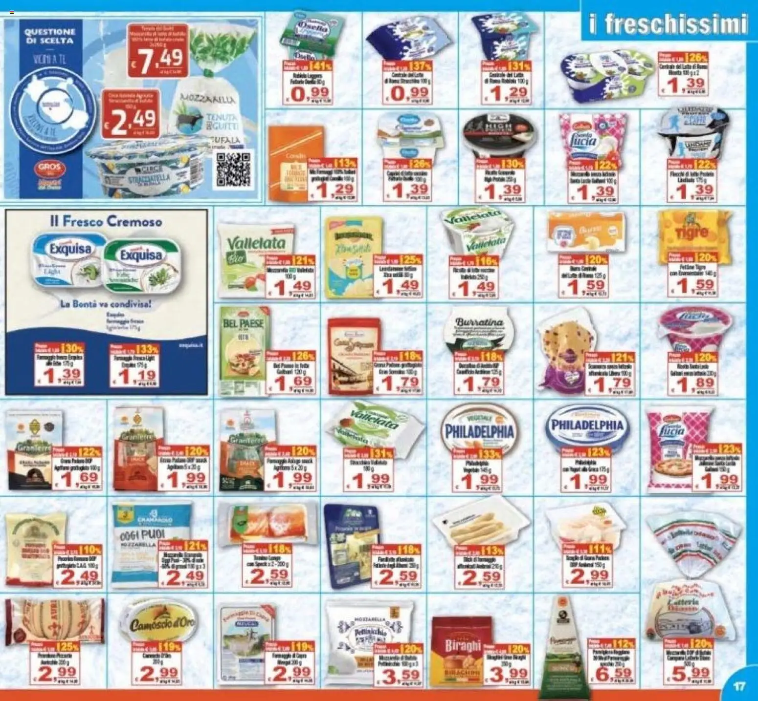 Volantino CTS del 06.12.2025 | Pagina: 17 | Prodotti: Mozzarella