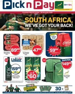 Pick n Pay specials catalogue – valid from 24.10.2025