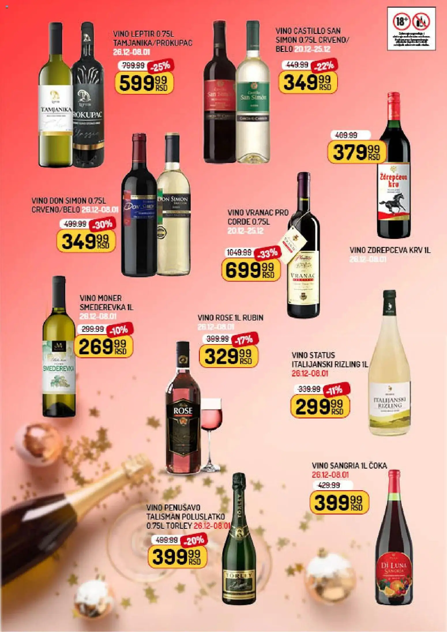 Aman katalog - važi od 20.12.2025 | Strana: 14 | Proizvode: Vranac, Vino