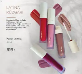 01.11.2025 tarihinden itibaren geçerli olan Farmasi kataloğu önizlemesi | Sayfa: 13 | Ürünler: Ruj, Avokado