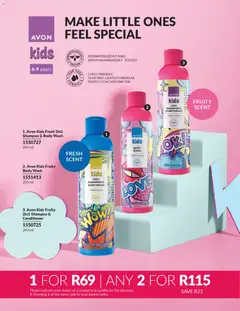 Avon specials catalogue – valid from 01.04.2026 | Page: 151 | Products: Basket, Shampoo, Conditioner, Body wash