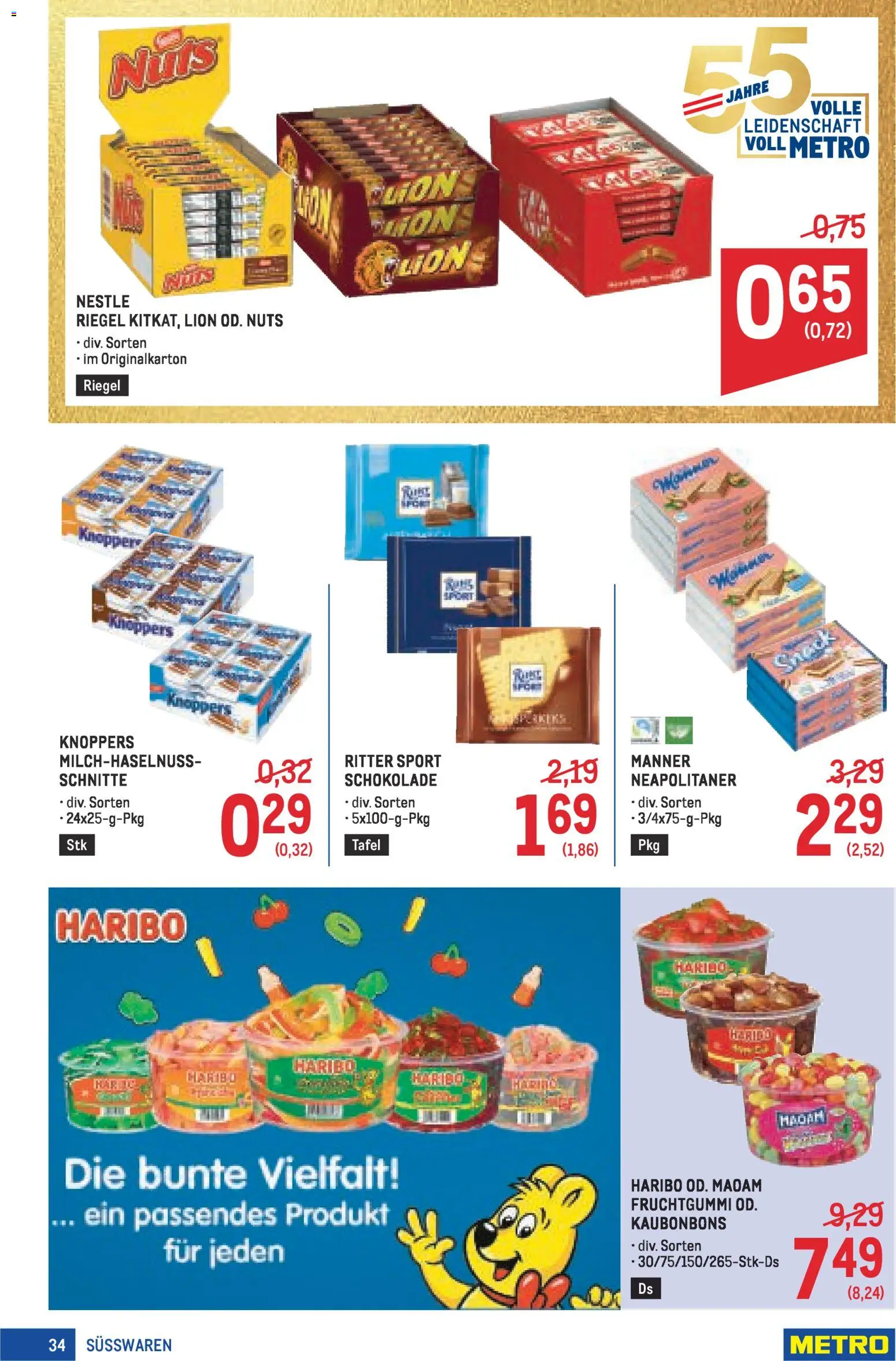 Metro angebote Profi gültig ab 30.04.2026 | Seite: 34 | Produkte: Schokolade
