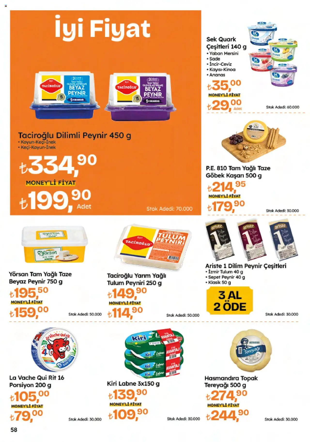 Migros Katalog - 5M Migroskop Dijital - 12.06.2025 tarihinden itibaren geçerlidir | Sayfa: 58 | Ürünler: Tereyağı, Peynir, Ananas, Tulum