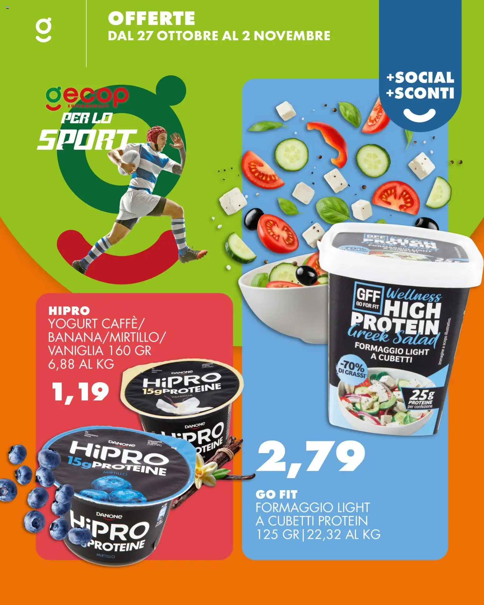 Volantino GECOP del 27.10.2025 | Pagina: 7 | Prodotti: Yogurt, Formaggio
