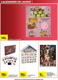 Carrefour - Prévisualisation de Carrefour catalogue semaine 45 valide à partir de 04.11.2025 | Page: 8 | Produits: Calendrier, Calendrier de l'avent
