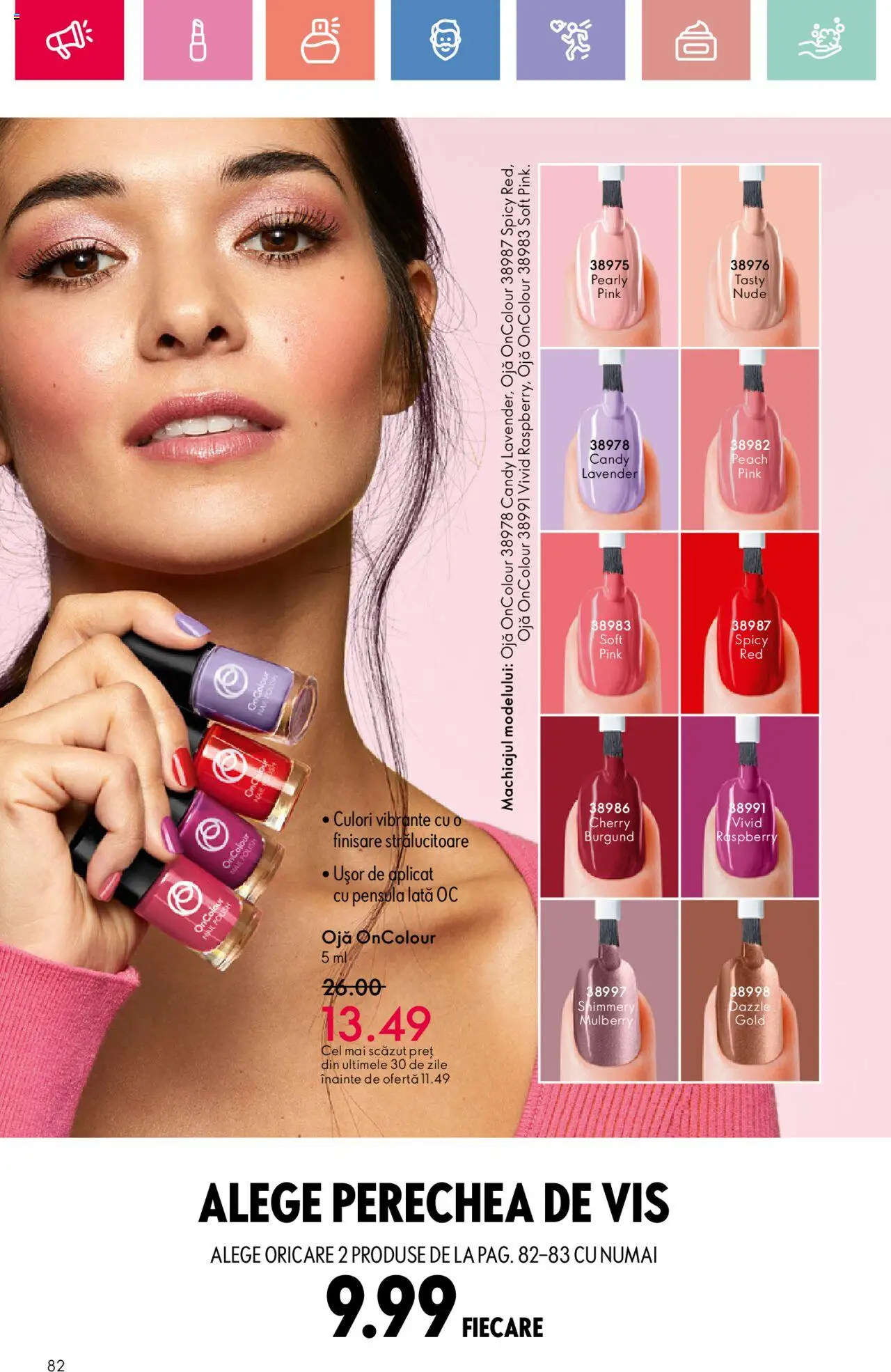 Oriflame catalog 11 2025 – valabil de la 27.07.2025 | Pagină: 82 | Produse: Ojă