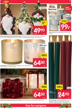 Forhåndsvisning av Rusta kundeavis gyldig fra 01.12.2025 | Side: 13 | Produkter: Сантехнічне кріплення, Lys, Batteri, Mouth wash