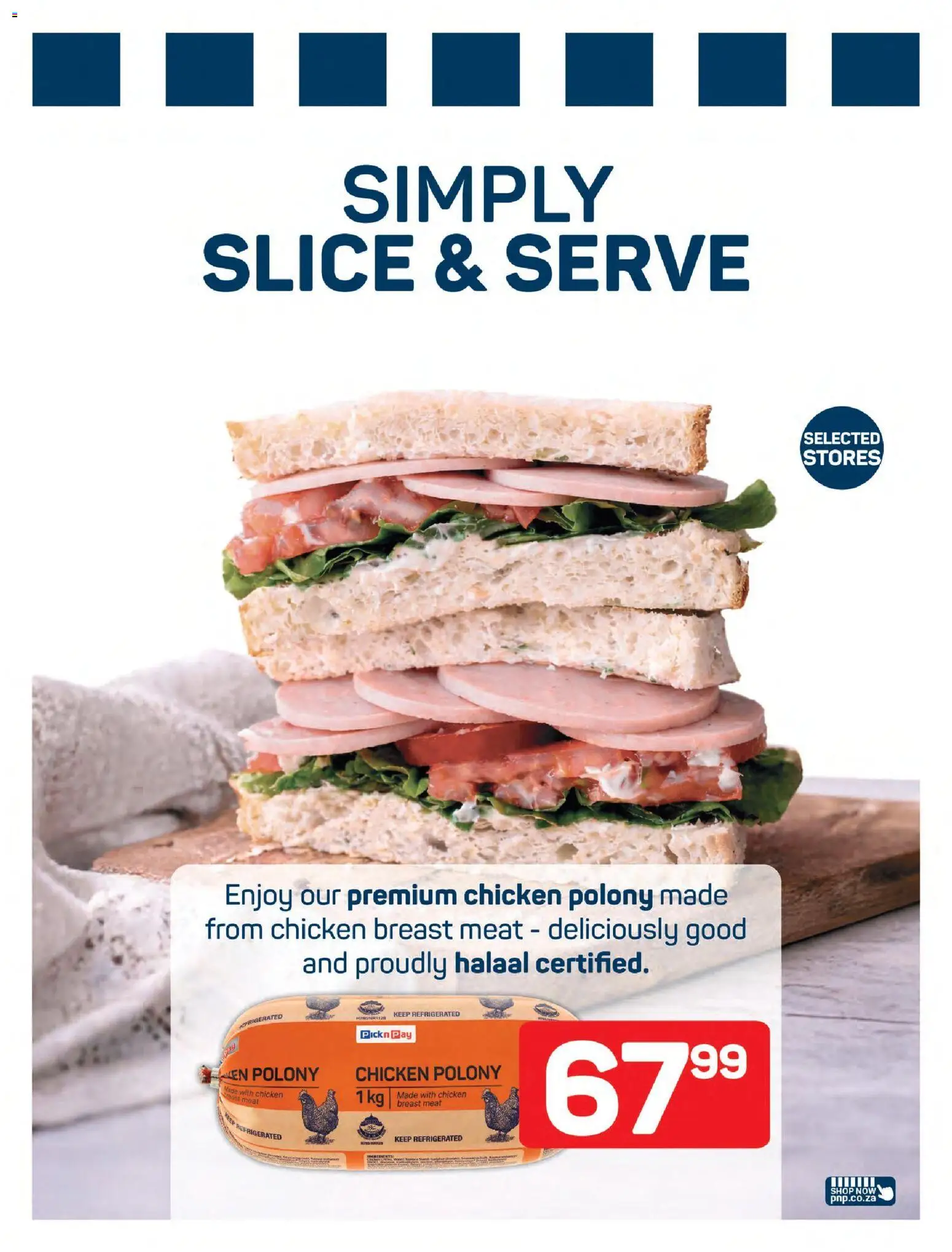 New Pick n Pay catalogue – valid from 30.03.2026 | Page: 5 | Products: Polony, Chicken