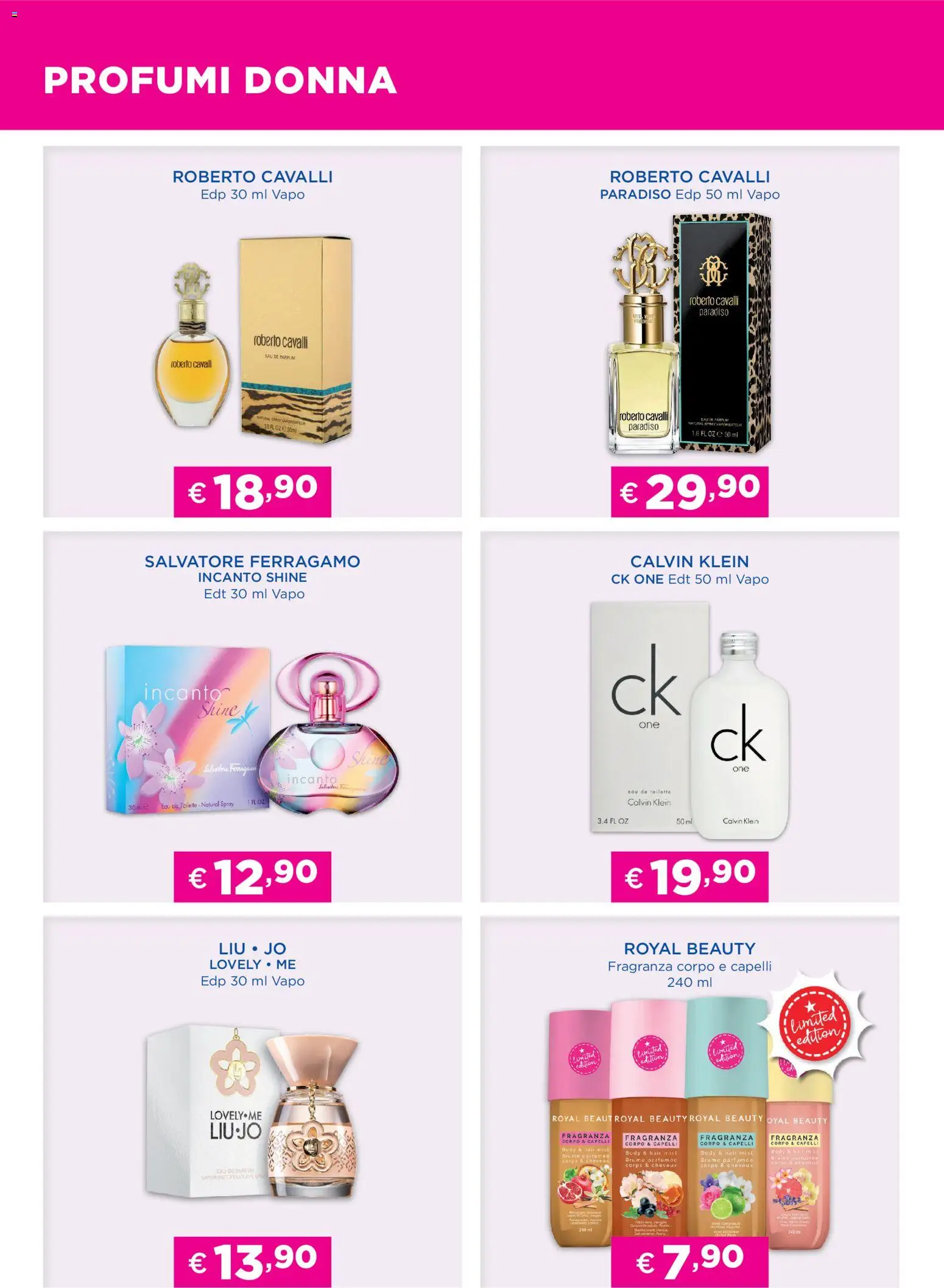 Volantino Acqua e Sapone del 31.03.2026 | Pagina: 4 | Prodotti: Fragranza