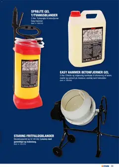 Stark - Murerartikler gyldig fra 01.01.2026 | Side: 29 | Produkter: Hammer, Mørtel