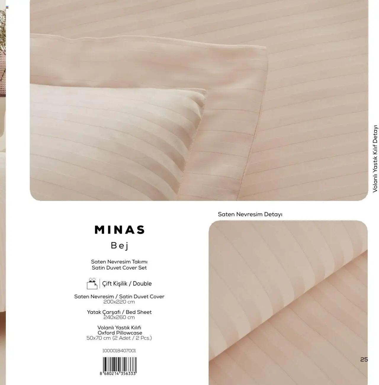 Karaca - Karaca Home - White Collection - 03.03.2025 tarihinden itibaren geçerlidir | Sayfa: 25 | Ürünler: Yatak, Yastık, Nevresim, Yastık kılıfı