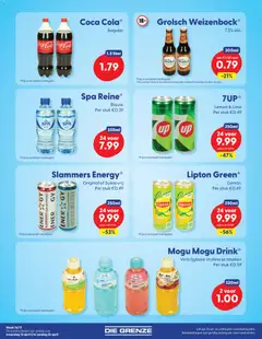 Die Grenze - Folder week week 16/15 - Voorbeeld van een folder van Die Grenze, geldig van 13.04.2026 | Pagina: 6 | Producten: Coca Cola, Alcohol