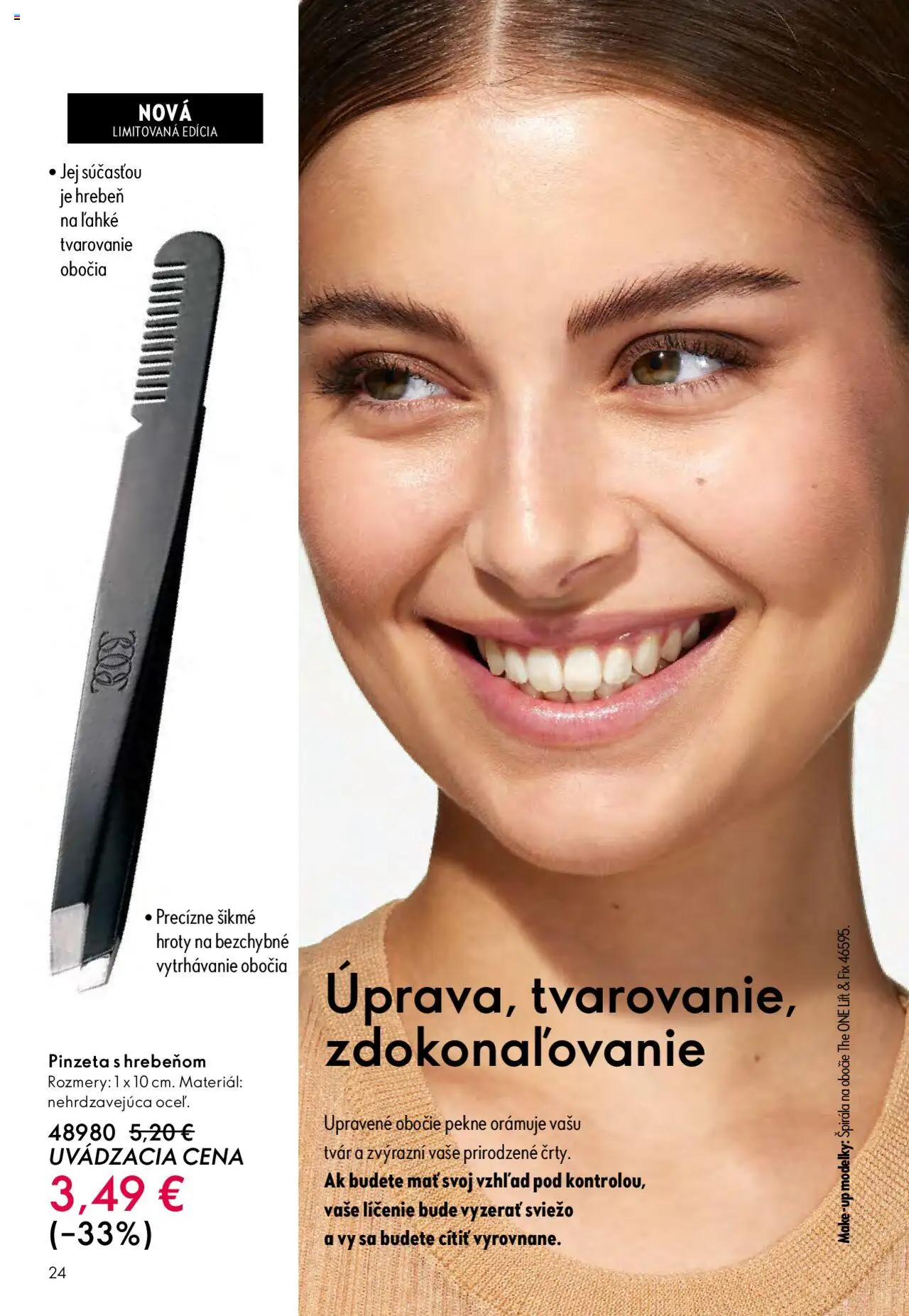 Nové Oriflame akcie – leták je platný od 22.10.2025 | Strana: 24 | Produkty: Hrebeň