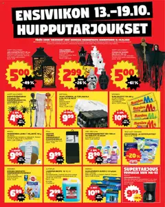 Tokmanni-mainoslehti voimassa 13.10.2025 alkaen