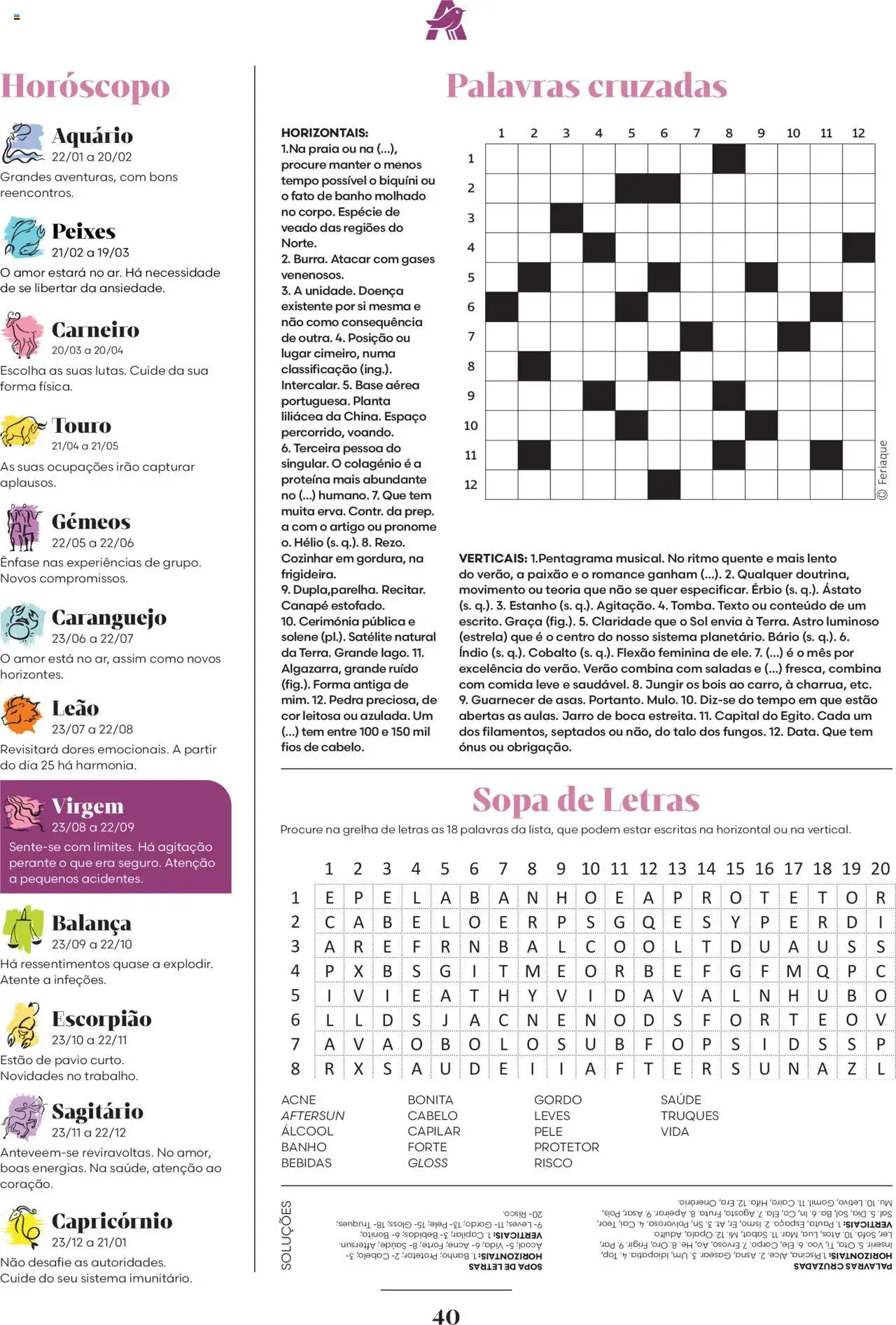 Auchan - Relaxe e cuide de si │ válido de 01.08.2025 | Página: 40 | Produtos: Caranguejo, Base, Sopa, Proteina
