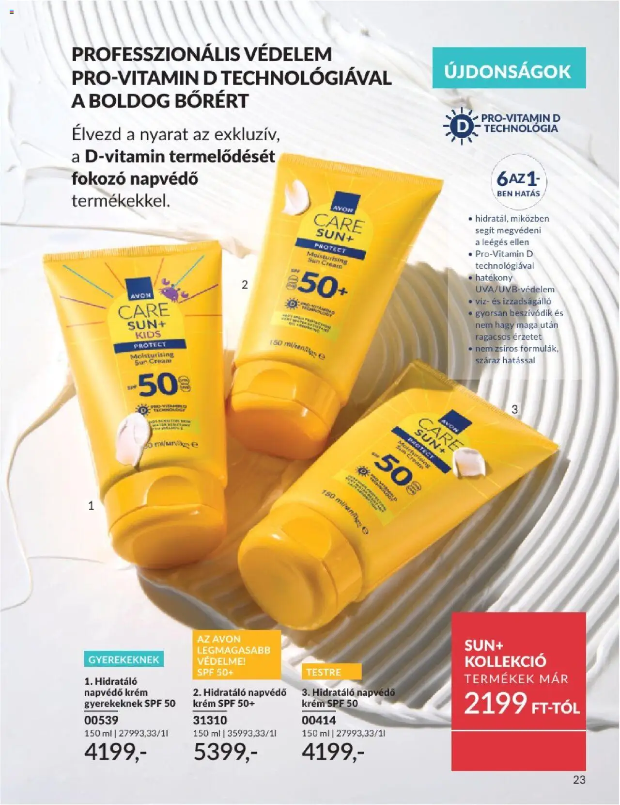 Avon akciós ujság - amely érvényes a következő dátumtól: 01.06.2025 | Oldal: 23