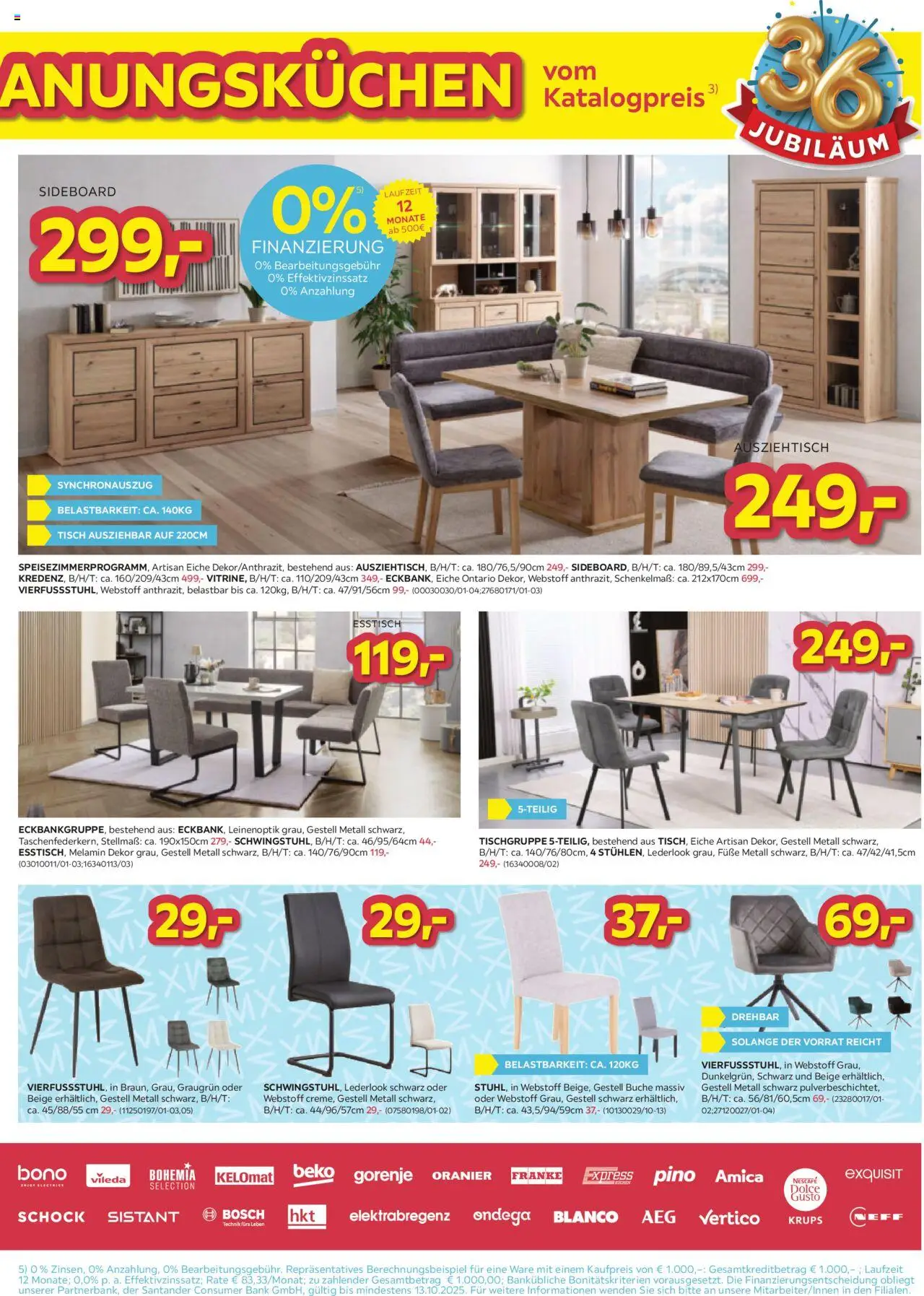 Möbelix Angebote gültig ab 07.10.2025 | Seite: 7 | Produkte: Tisch