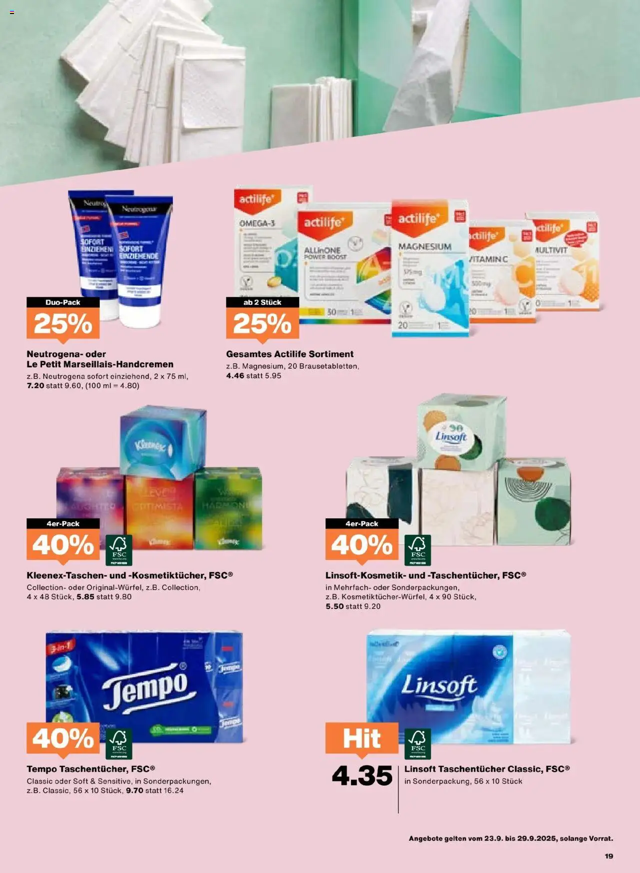 Migros Aktionen – gültig ab 23.09.2025 | Seite: 19