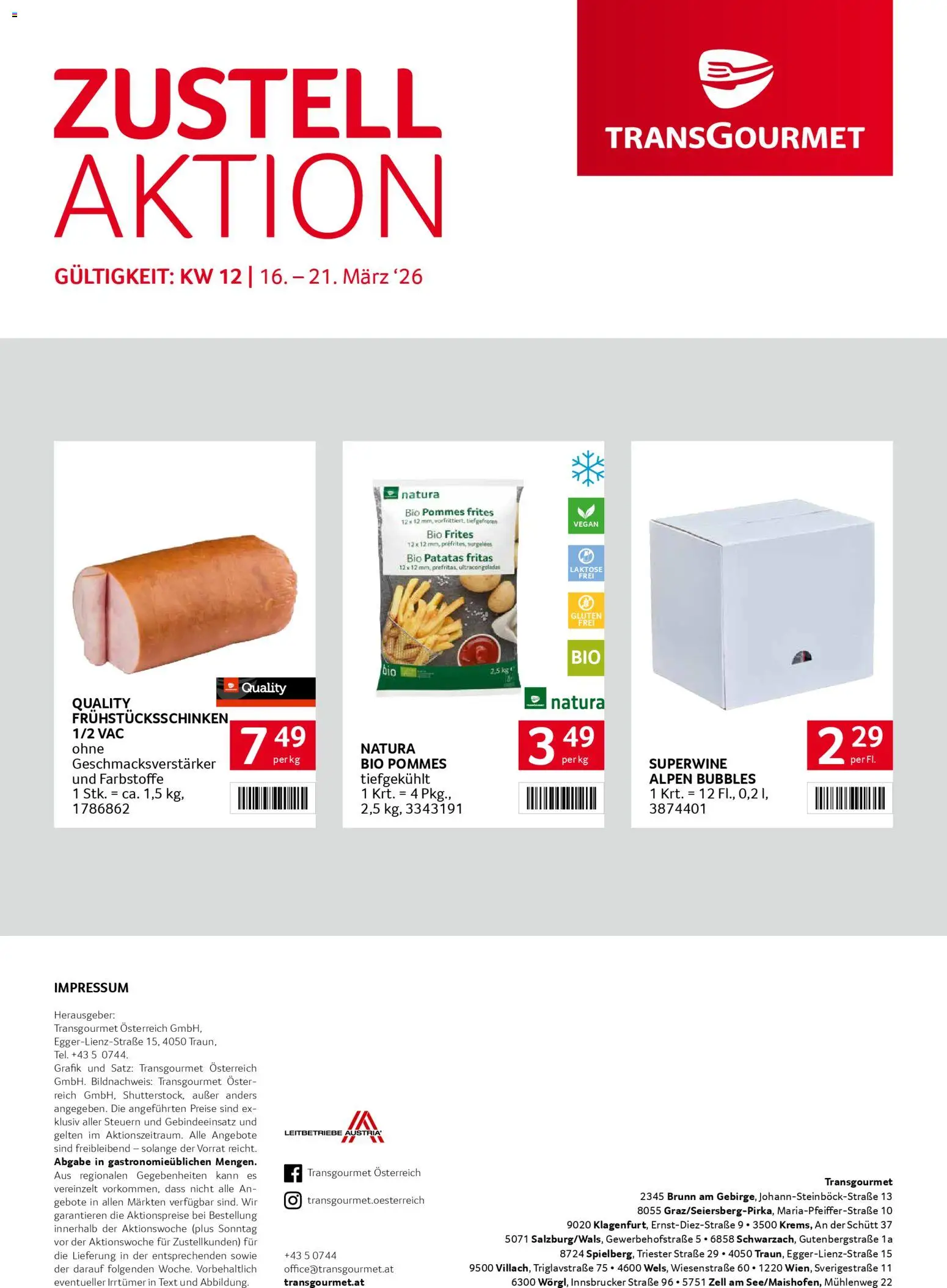 Transgourmet Zustellaktion gültig ab 16.03.2026 | Seite: 28