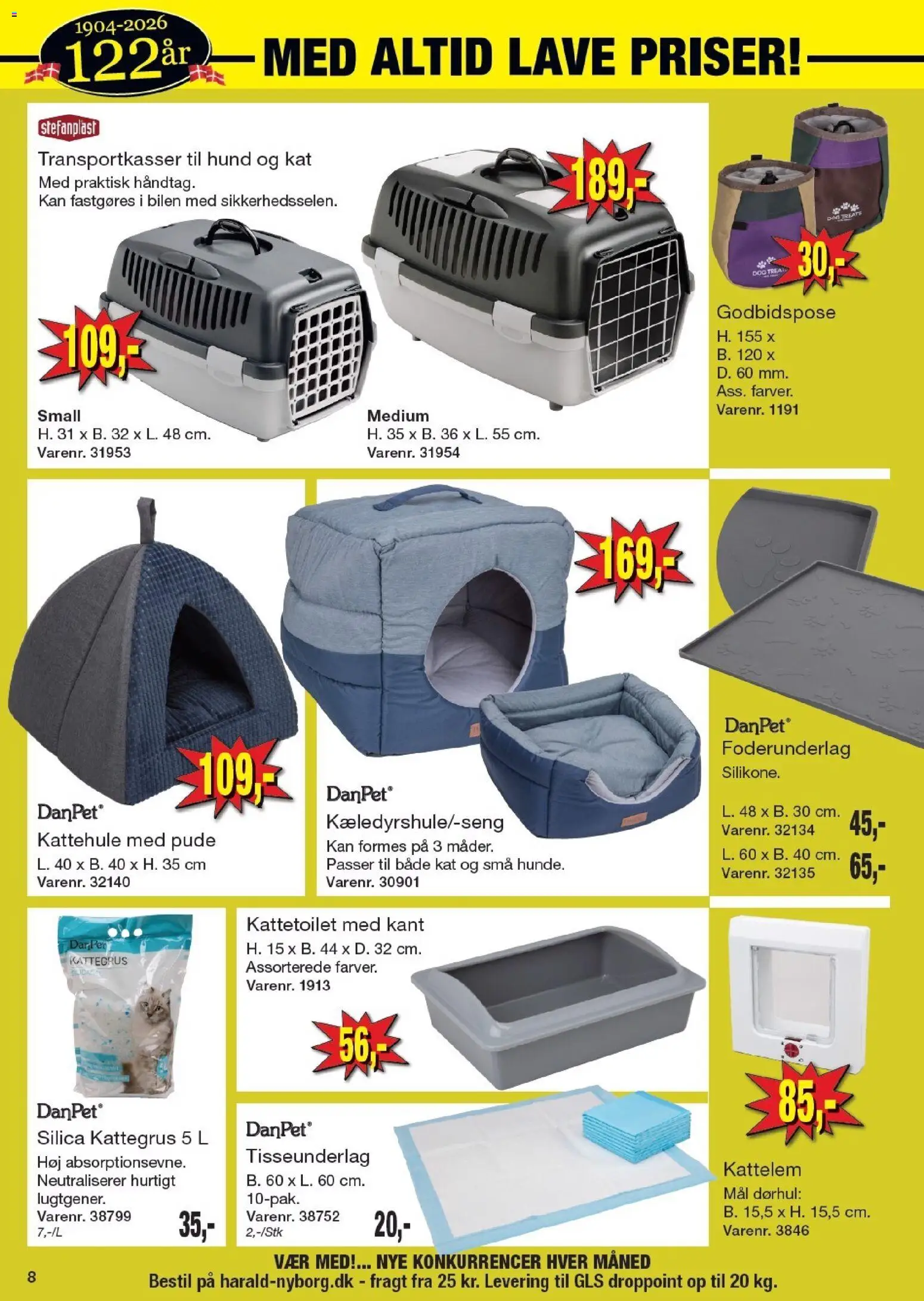 Harald Nyborg tilbudsavis – gyldig fra 23.04.2026 | Side: 8 | Produkter: Pude