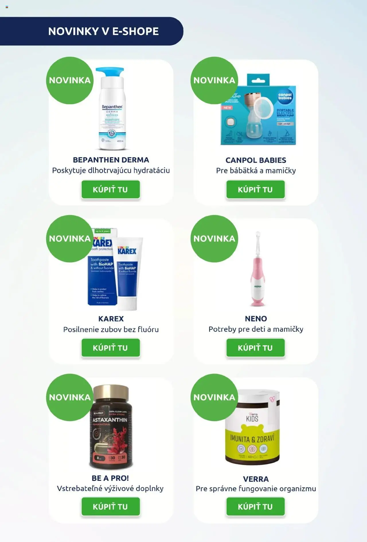 BENU Lekáreň leták pre E-shop │ platný od 01.08.2025 | Strana: 4