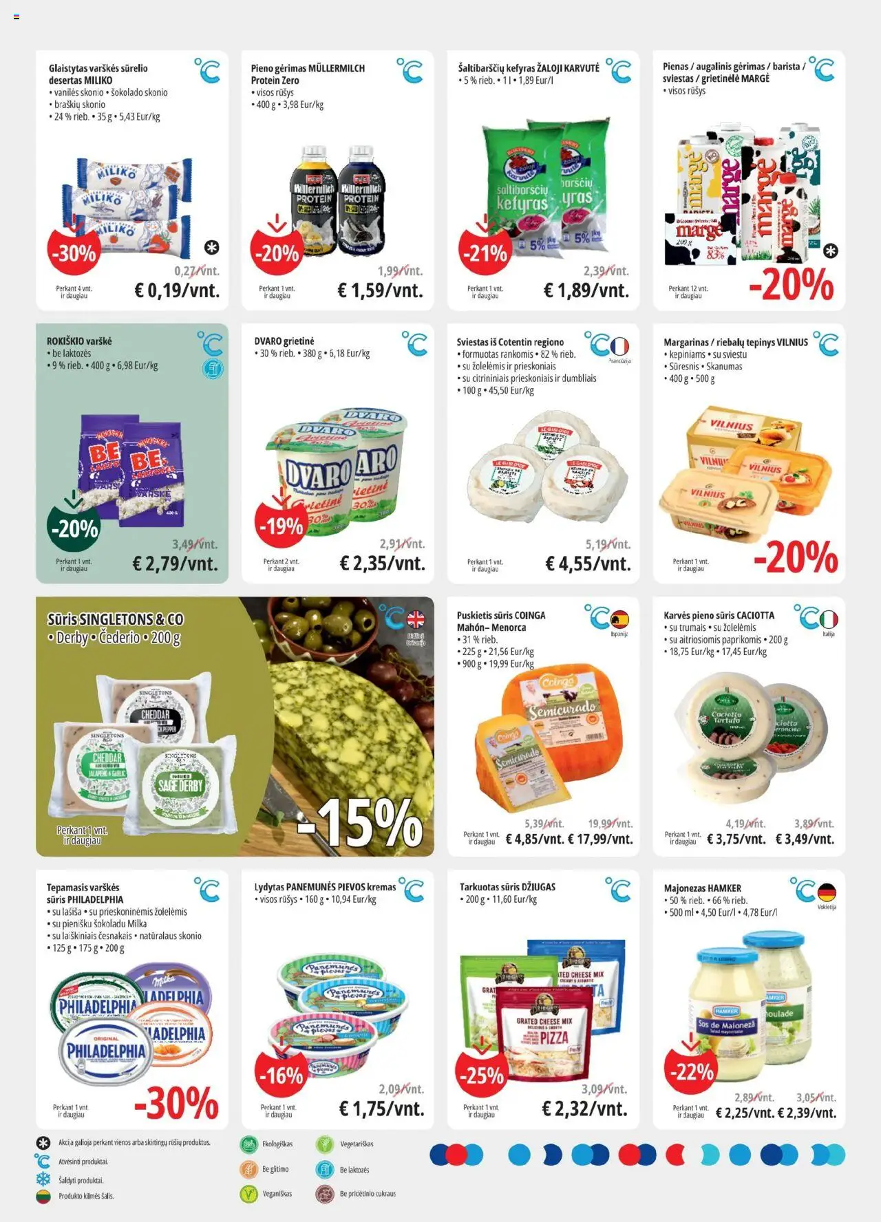 ePromo leidinys│galioja nuo 06.08.2025 | Puslapis: 2 | Prekių: Grietinėlė, Margarinas, Sviestas, Majonezas
