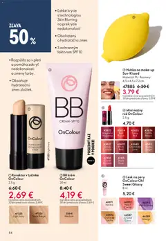 Oriflame leták platný od 03.12.2025 | Strana: 84 | Produkty: Korektor, BB krém, Hubka, Lesk na pery