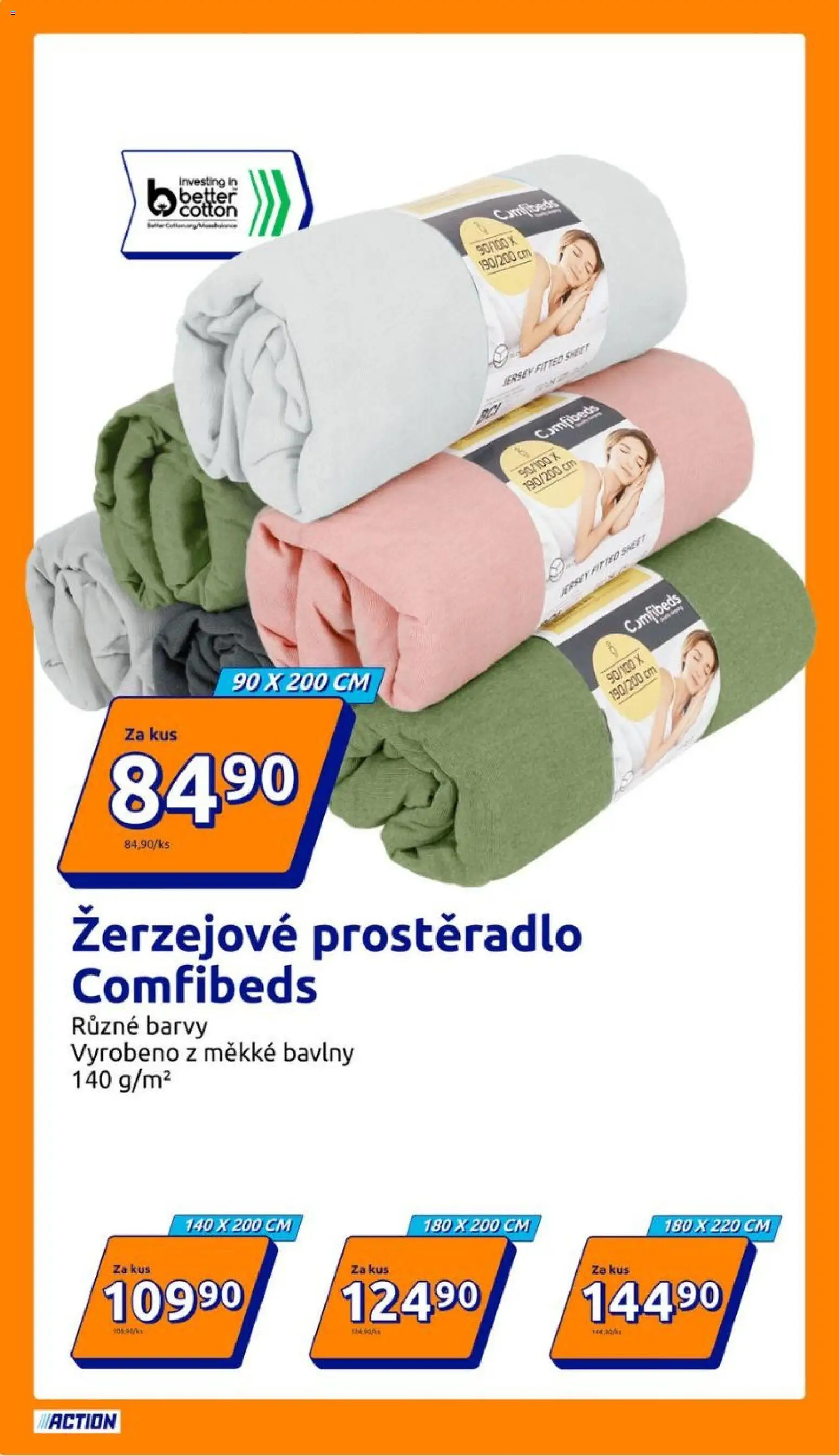 Action leták od 22.10.2025 | Strana: 10 | Produkty: Prostěradlo, Barvy