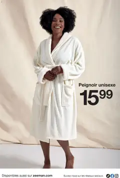 Zeeman - Prévisualisation de Zeeman catalogue Hiver valide à partir de 13.12.2025 | Page: 8 | Produits: Peignoir