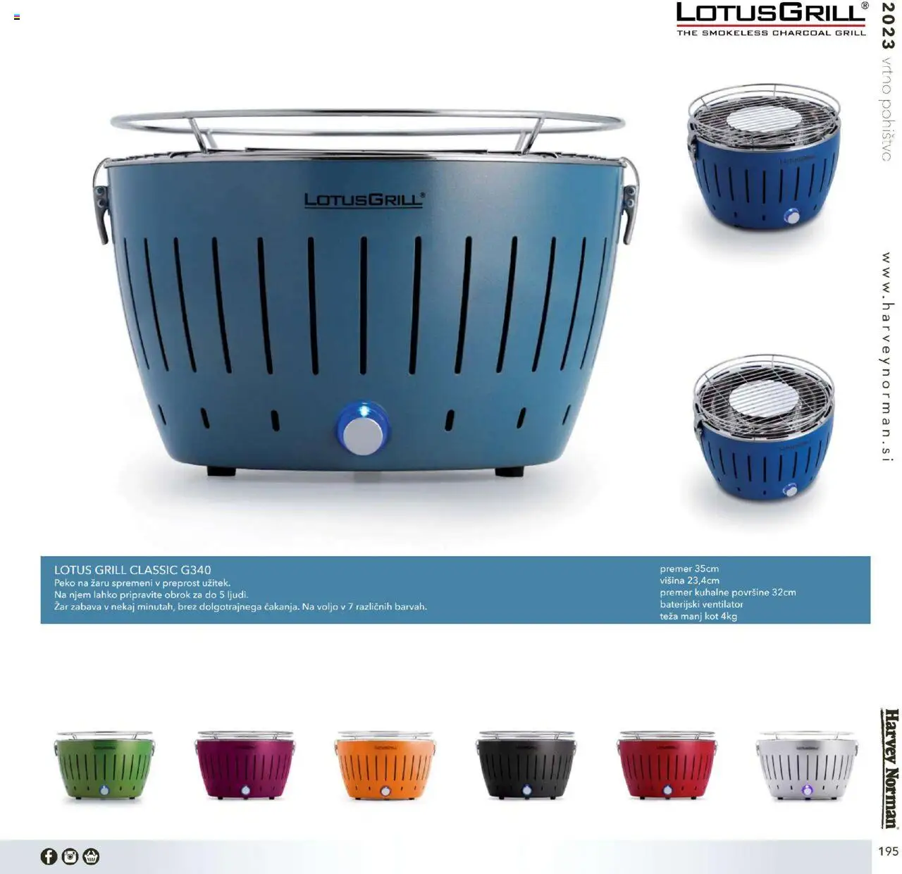 Harvey Norman - Katalog - Vrtno pohištvo │ velja od 01.03.2023 | Stran: 195